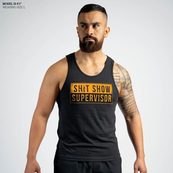 Sh*t Show Supervisor Tank - Black