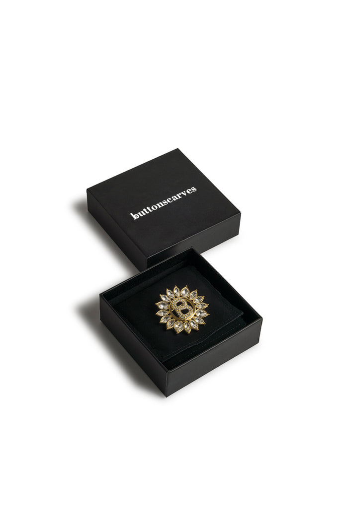 Siera Brooch - Gold