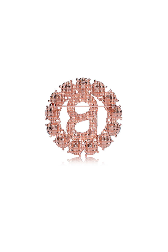 Signature Aria Brooch Rose Gold