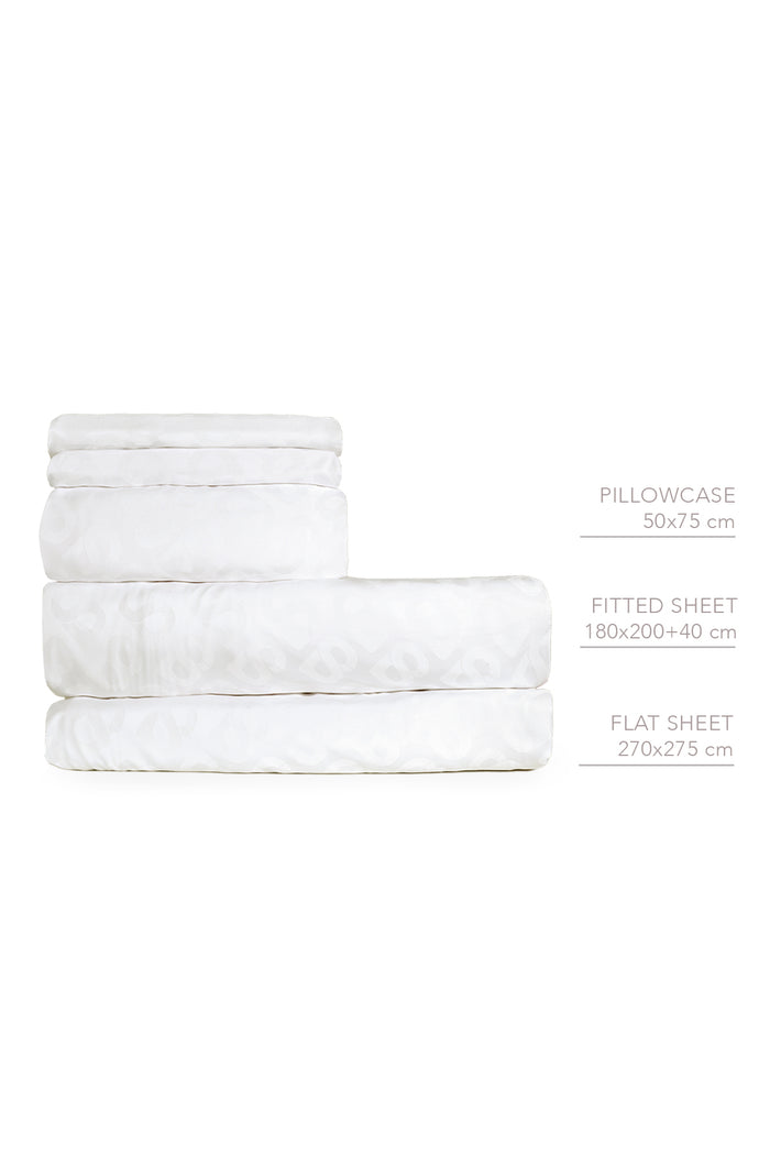 Signature Bed Sheet King - Super White