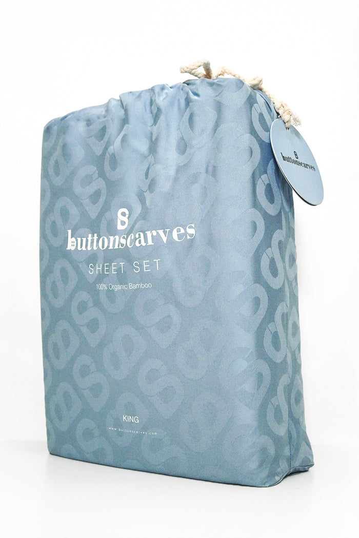 Signature Bedsheet King - Blue