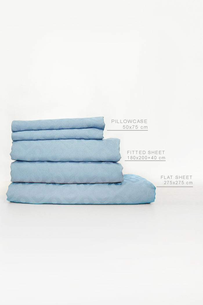 Signature Bedsheet King - Blue