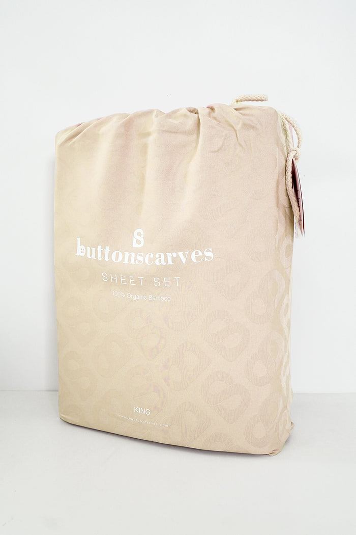 Signature Bedsheet King - Light Tan
