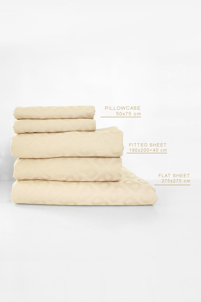 Signature Bedsheet King - Light Tan