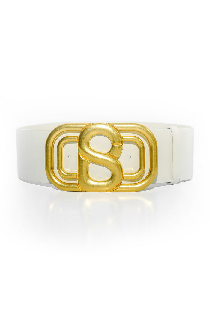 Signature Briana Belt - Giant - White