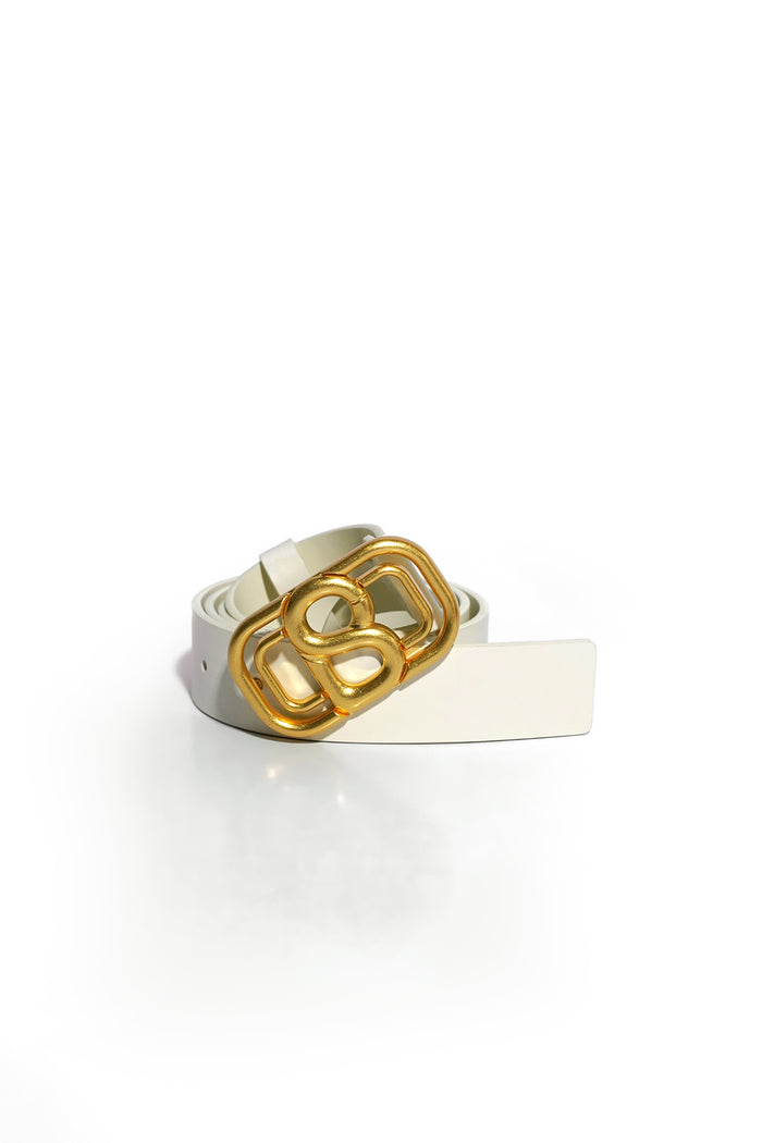 Signature Briana Belt - Medium - White