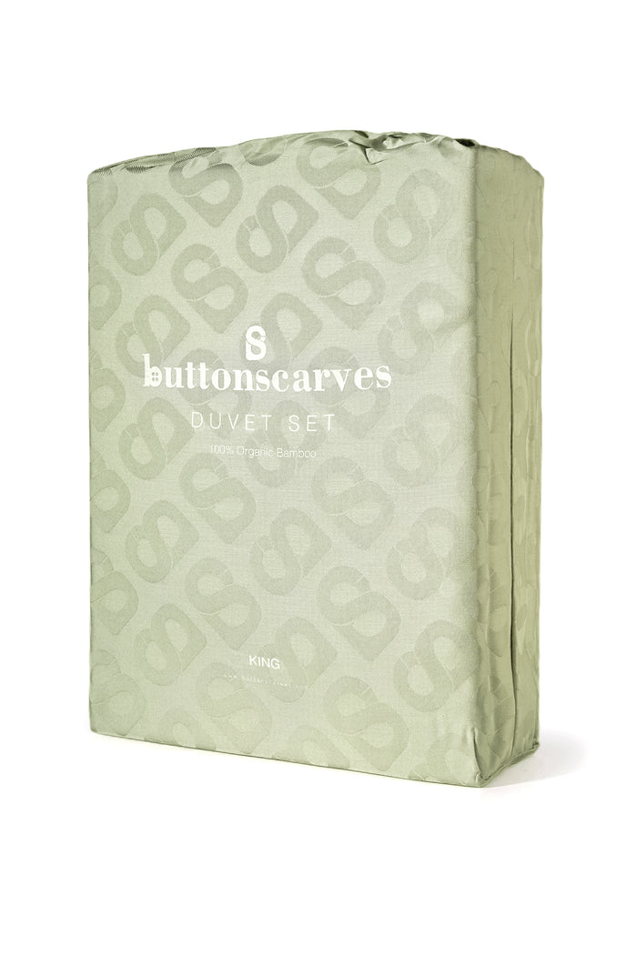 Signature Duvet King - Sage
