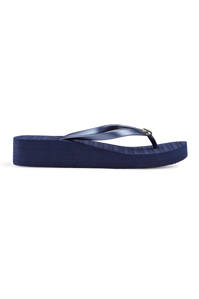Signature Flatform Flip Flop - Midnight