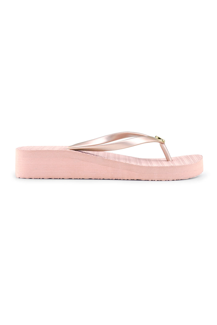 Signature Flatform Flip Flop - Rose