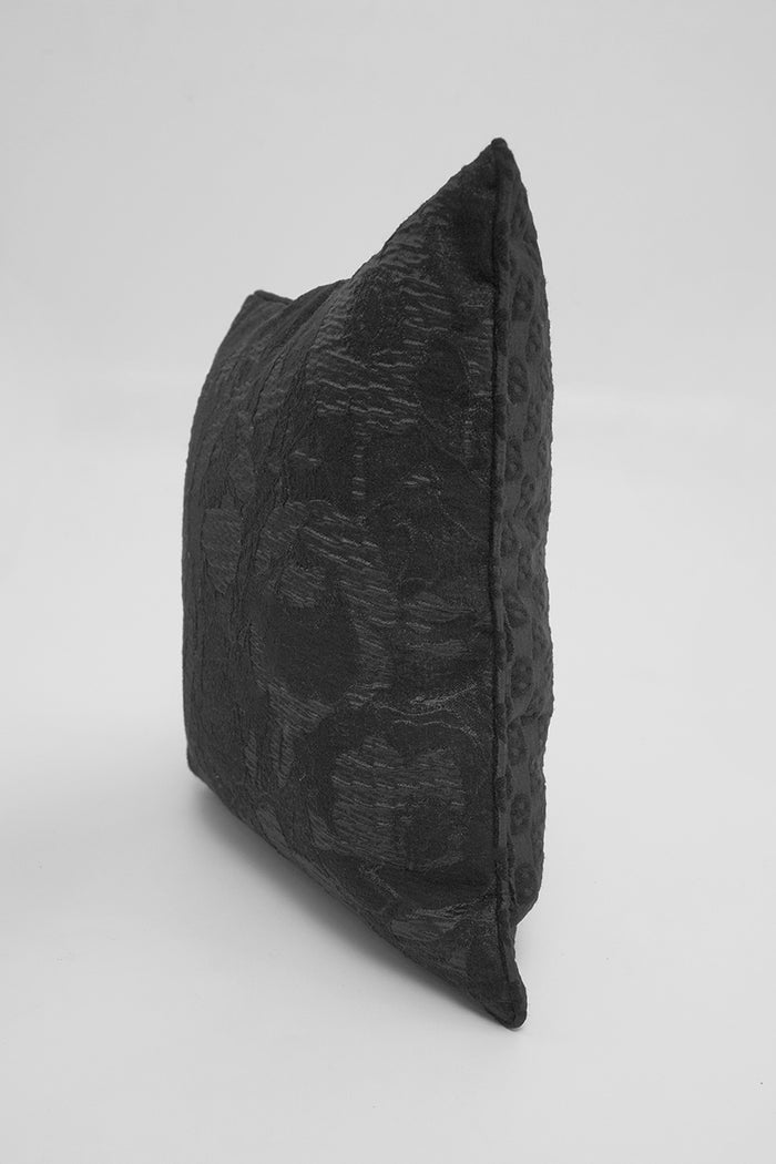 Signature Jacquard Cushion Cover 50cm - Black
