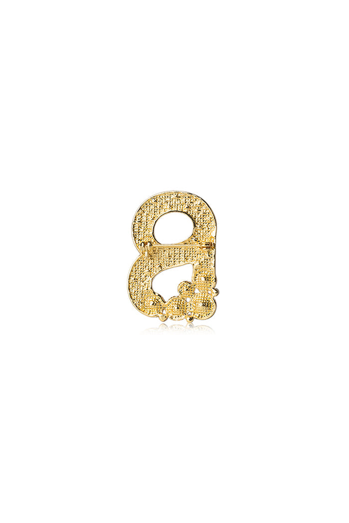 Signature Myta Brooch - Gold