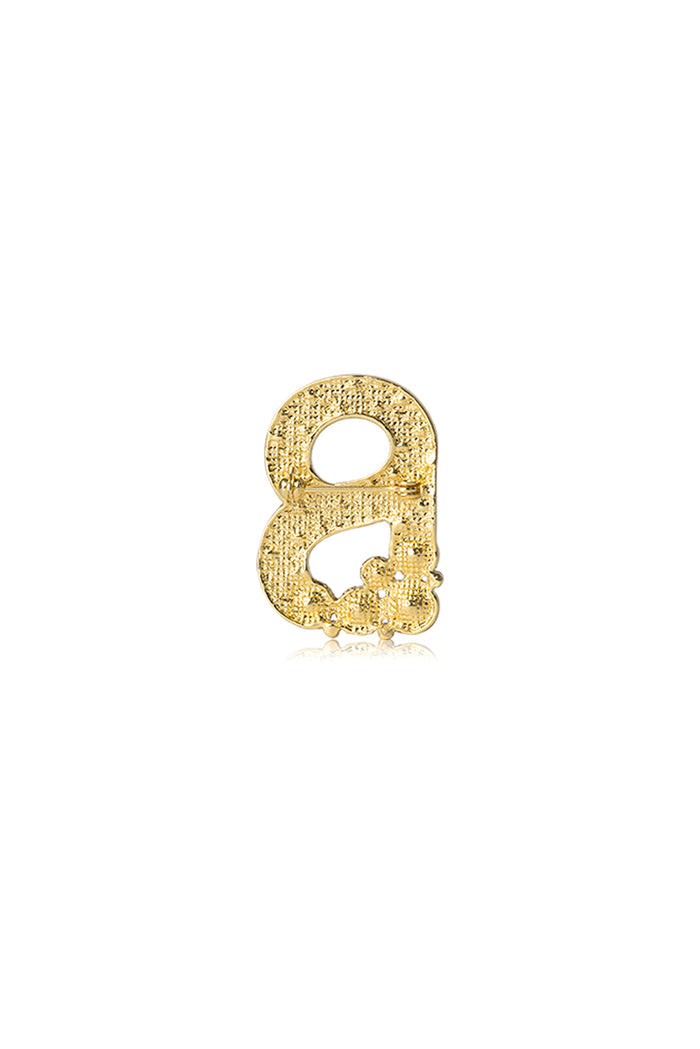 Signature Myta Brooch - Vintage Gold