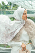 Singapore Satin Shawl - Merlion
