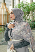 Singapore Satin Shawl - Park