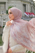 Singapore Satin Shawl - Vanda