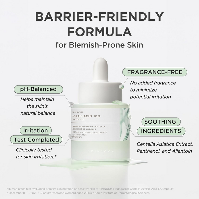 Skin1004 Madagascar Centella Lab In Nature Azelaic Acid 10% Ampoule 30ml