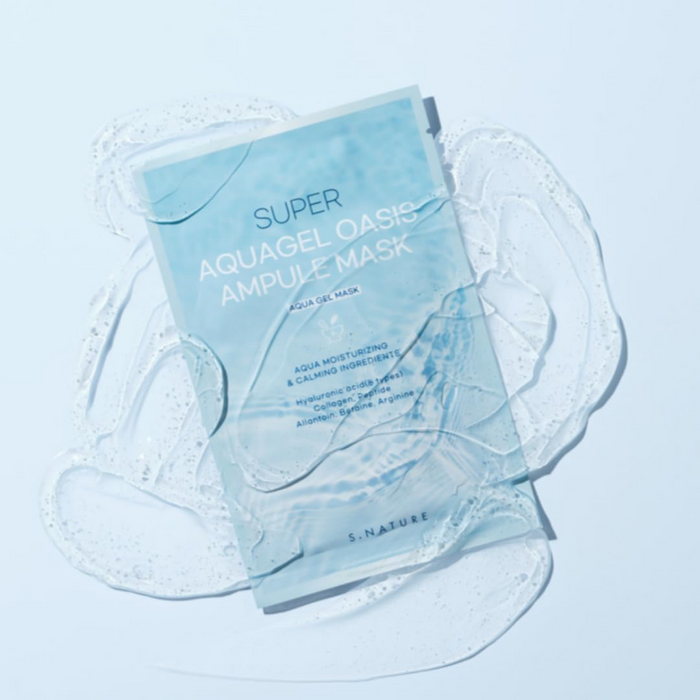S.Nature Super Aquagel Oasis Ampoule Mask 5 Pack