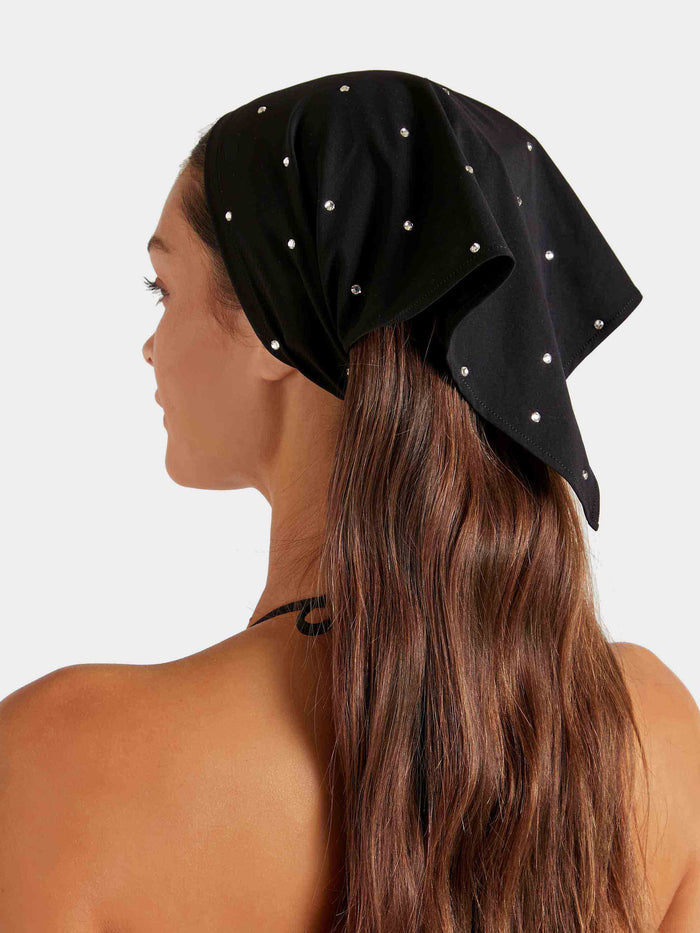 Sofia Swarovski® UPF 50+ Headscarf - Black