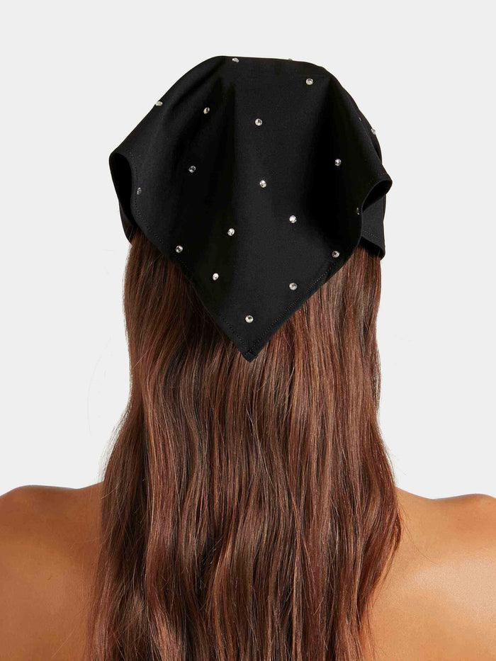 Sofia Swarovski® UPF 50+ Headscarf - Black