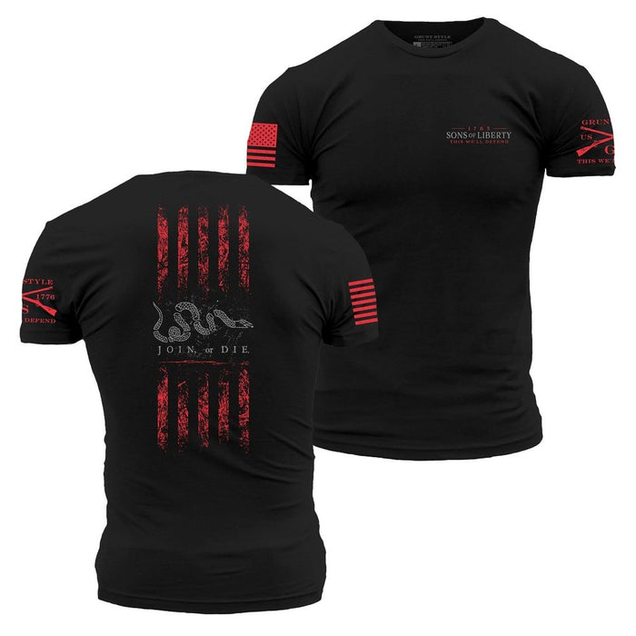 Grunt Style Sons Of Liberty T-Shirt - Black T-Shirt