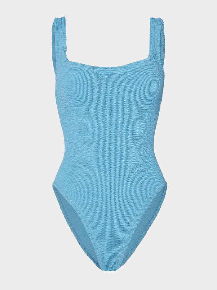 Square Neck Swim - Sky Blue