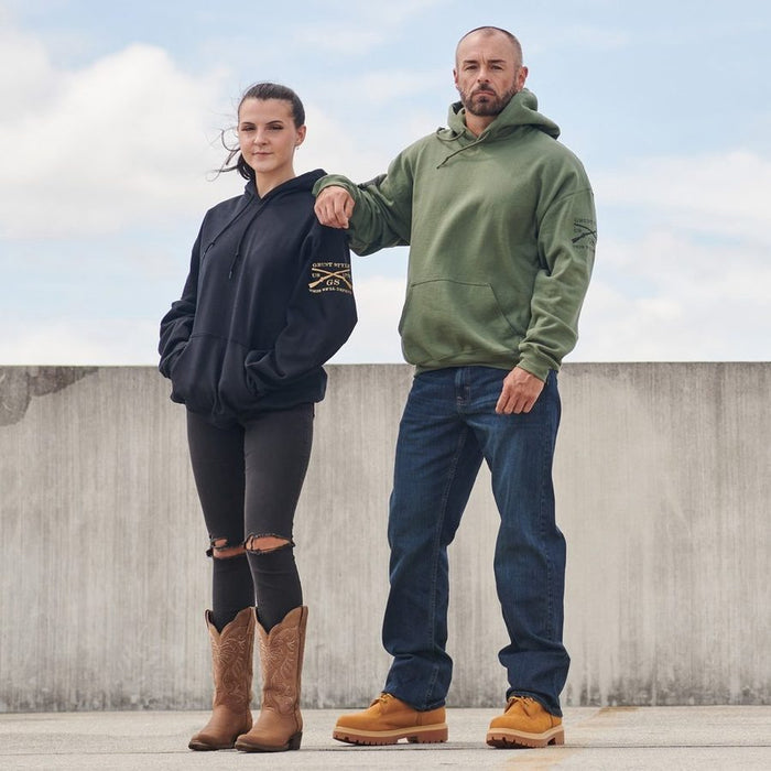 Grunt Style Standard Issue Core Basic Hoodie 2 Pack - Black & Military Green hoodies
