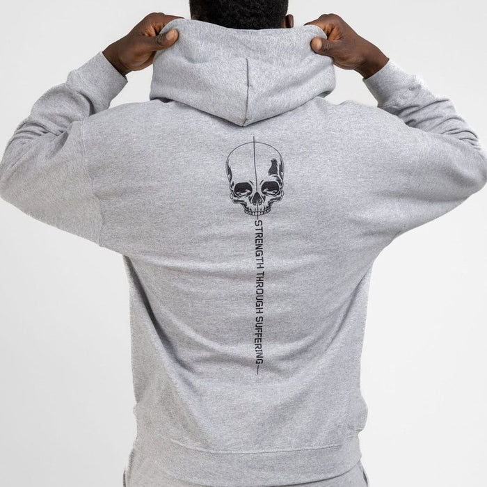 Grunt Style Strength Through Suffering Hoodie - Sport Gray