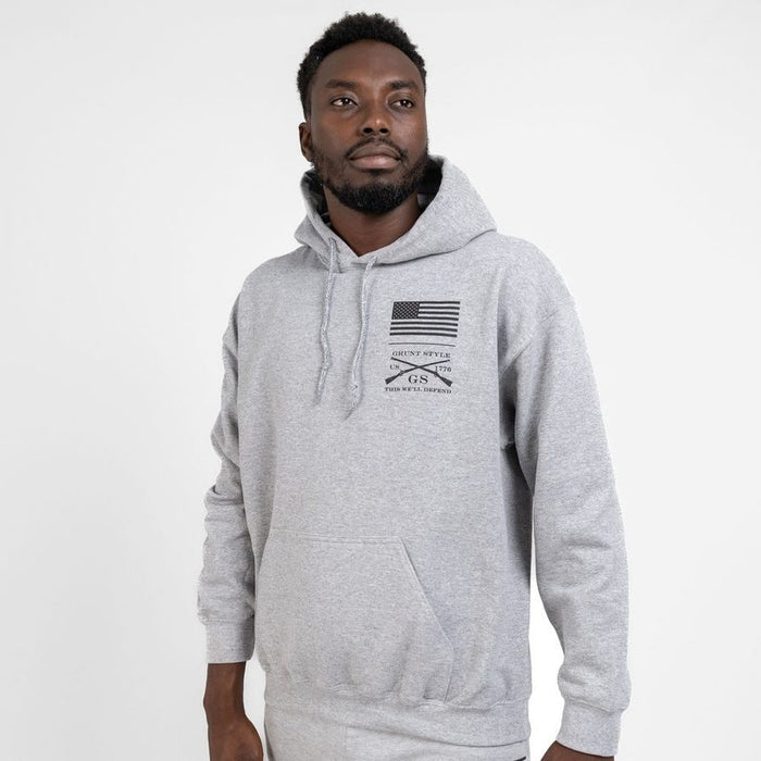 Grunt Style Strength Through Suffering Hoodie - Sport Gray