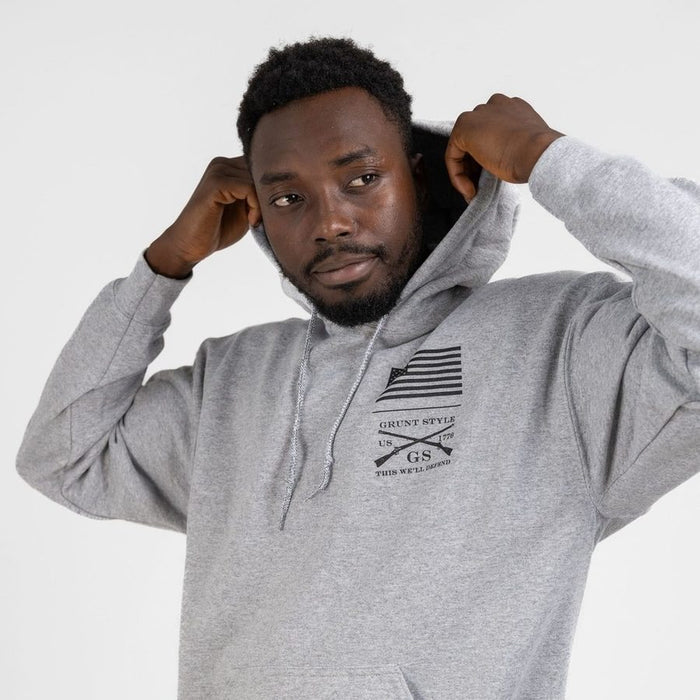 Grunt Style Strength Through Suffering Hoodie - Sport Gray