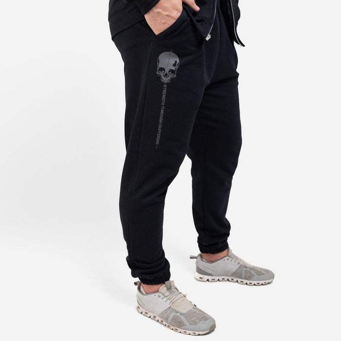 Grunt Style Strength Through Suffering Sweat Pant - Black