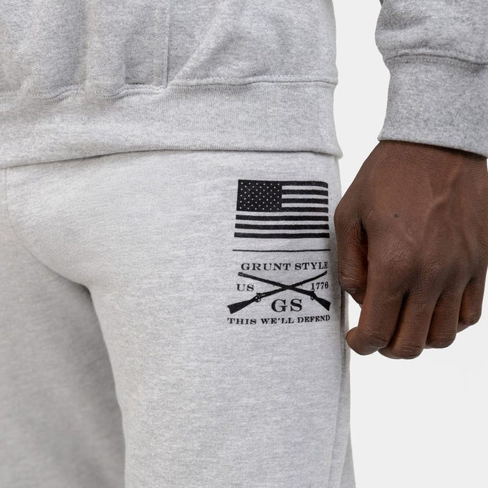 Grunt Style Strength Through Suffering Sweat Pant - Sport Gray