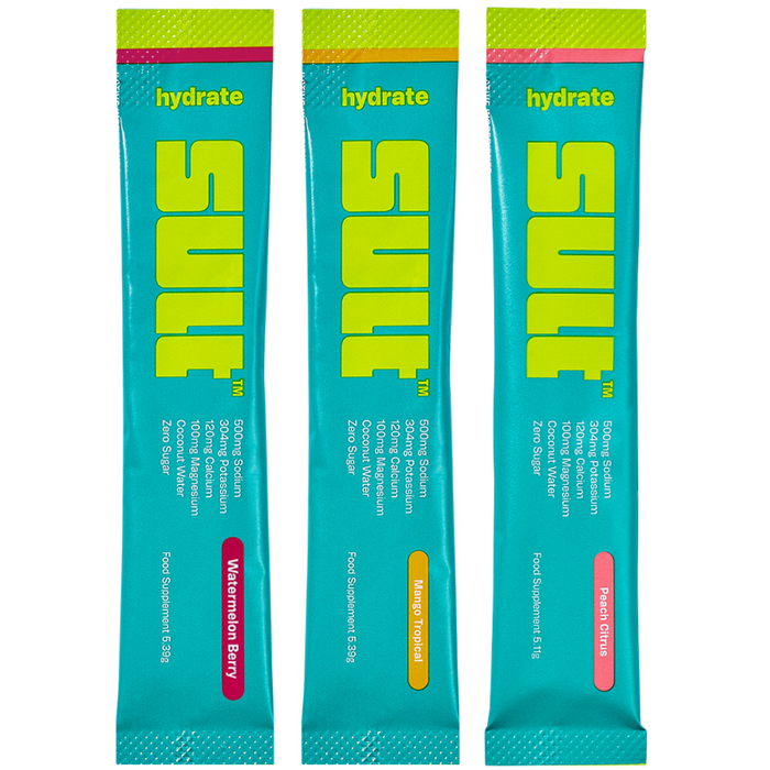 SULT Electrolyte Hydration Powder Supplement Variety Pack x15