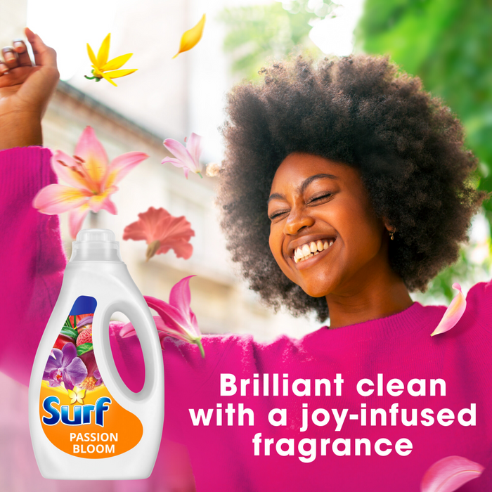 Surf Passion Bloom Concentrated Liquid Laundry Washing Detergent 44 Washes 1188ml