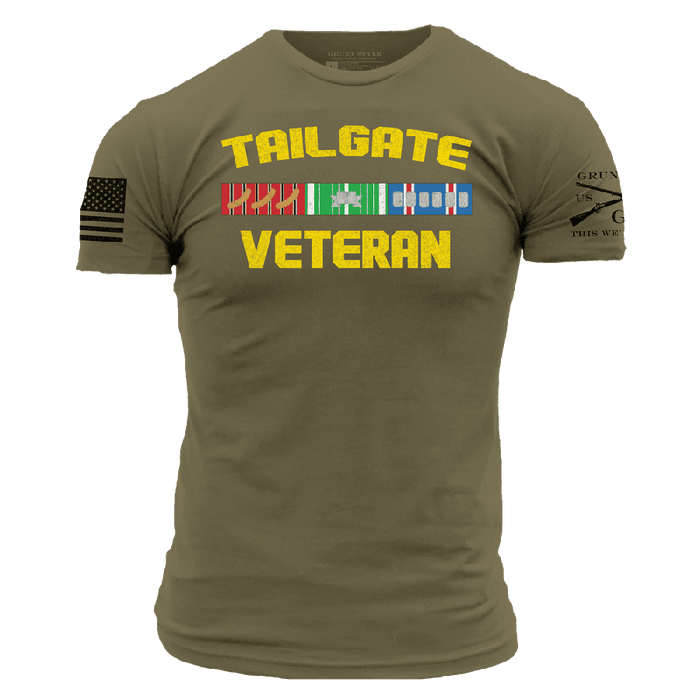 Tailgate Veteran T-Shirt - Military Green