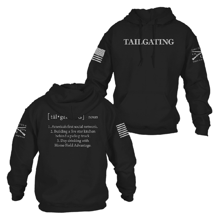 Tailgating Defined Hoodie - Black