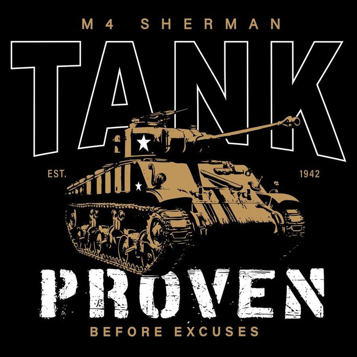 Grunt Style Tank Proven T-Shirt - Black artwork