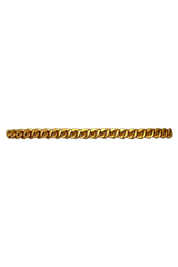 Tapis Chain Belt - Mustard