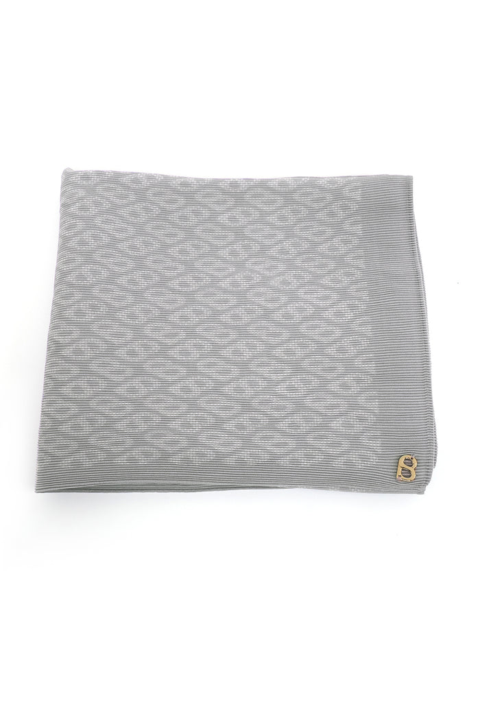 Tapis Pleated Shawl - Storm