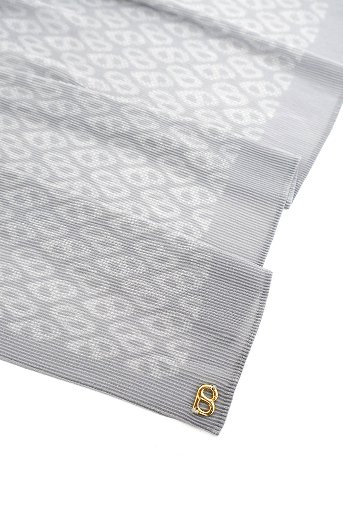 Tapis Pleated Shawl - Storm