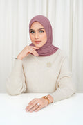 Tapis Pleated Square - Ash Rose