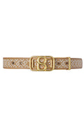 Tapis Reversible Belt - Mustard
