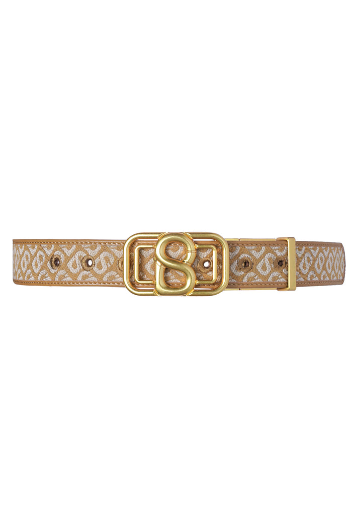 Tapis Reversible Belt - Mustard