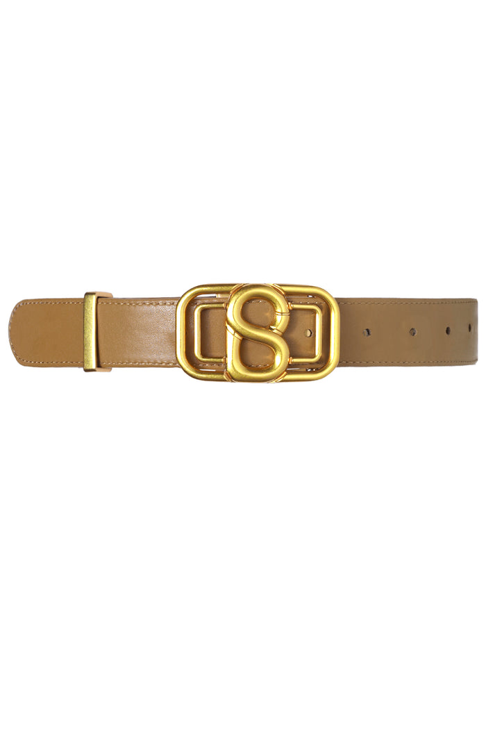 Tapis Reversible Belt - Mustard