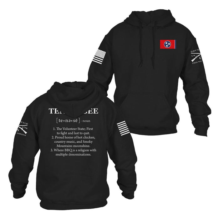 Grunt Style Tennessee Defined Hoodie - Black hoodies
