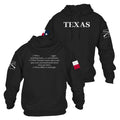 Grunt Style Texas Defined Open Carry Hoodie - Black hoodies