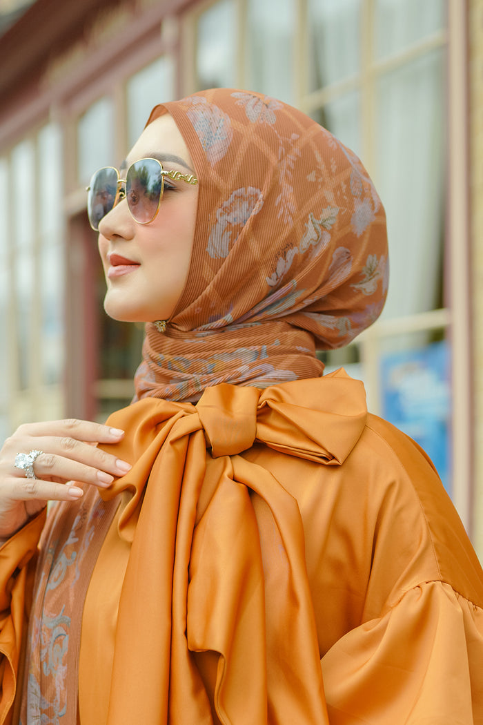 The Autograph Pleated Shawl - Citrouille