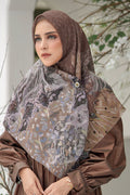 The Farsha Voal Square XL - Rustic Brown