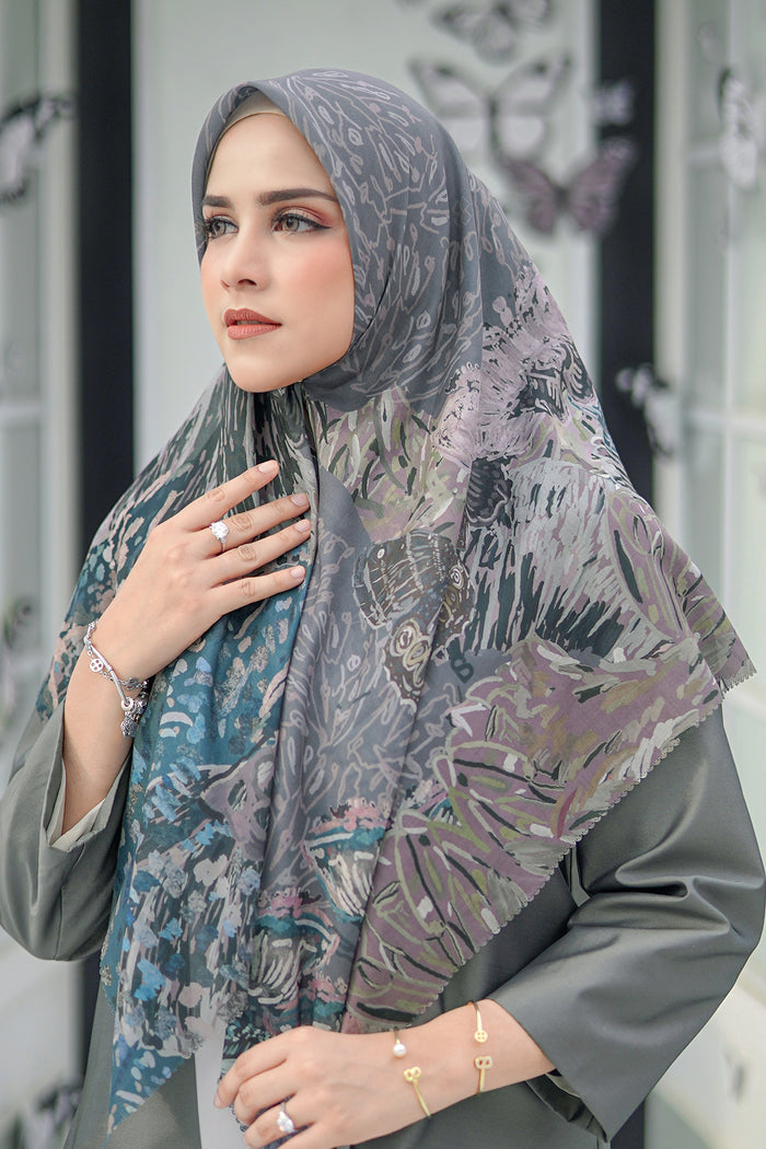 The Farsha Voal Square XL - Stone