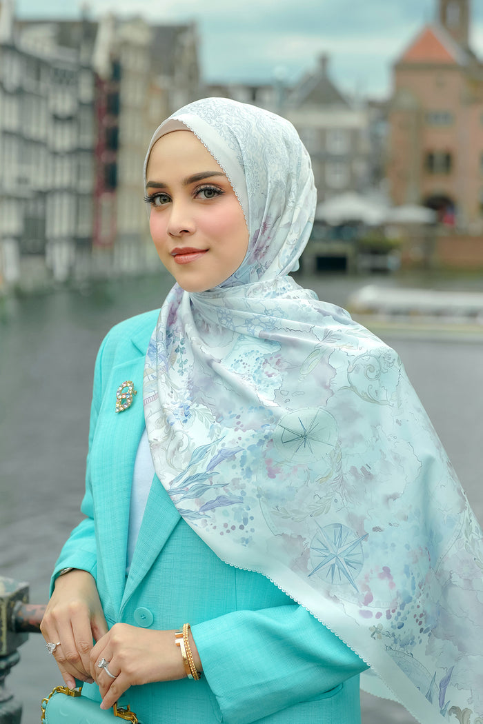 The Journey Satin Shawl - Denpasar