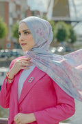 The Journey Satin Shawl - Tokyo